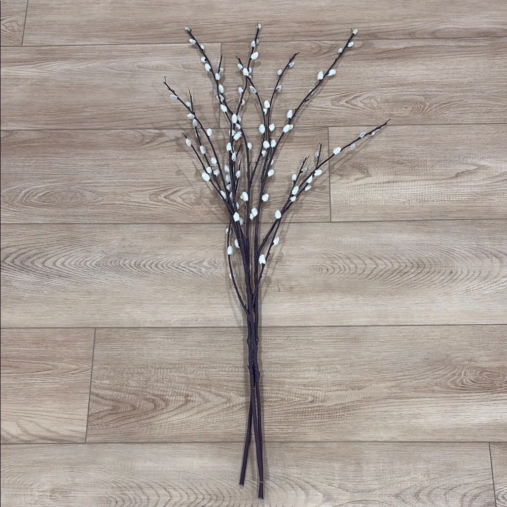 Pier 1 Pussywillow Stems Spray Three Count